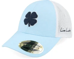 Sale Black Clover Perfect Luck Sky Blue/White/Black Trucker -