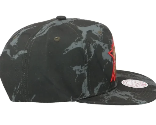 Best Mitchell & Ness Philadelphia 76ers Down For All Snapback - Black