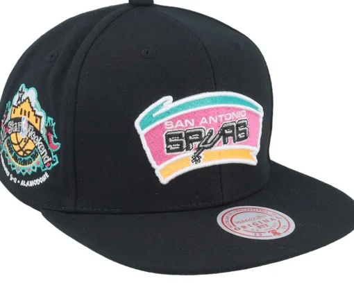 Snapback-Mitchell & Ness Philadelphia 76ers Neon Tropical Hwc Snapback - Black