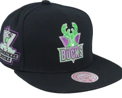 Snapback-Mitchell & Ness Philadelphia 76ers Neon Tropical Hwc Snapback - Black