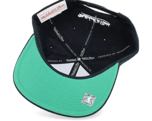 Snapback-Mitchell & Ness Philadelphia 76ers Team Ground 2.0 Snapback - Black