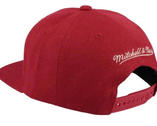 Snapback-Mitchell & Ness Philadelphia 76ers With Love Hwc Snapback - Red