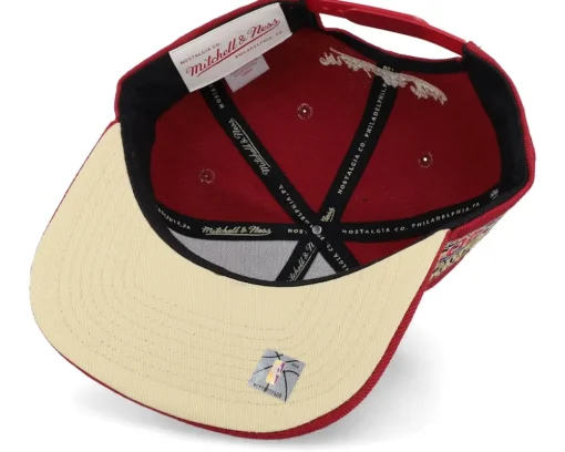 Snapback-Mitchell & Ness Philadelphia 76ers With Love Hwc Snapback - Red
