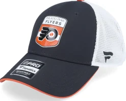 Clearance Fanatics Philadelphia Flyers Authentic Pro Draft Podium Athletic Navy/White Trucker - Black