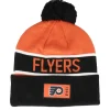 Discount Fanatics Philadelphia Flyers Authentic Pro Game&Train Black/Dk Pom - Orange