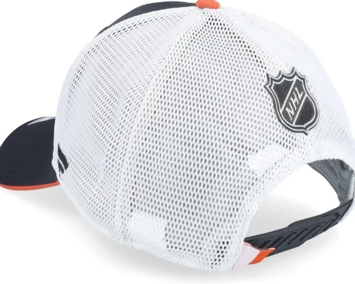 Clearance Fanatics Philadelphia Flyers Authentic Pro Draft Podium Athletic Navy/White Trucker - Black
