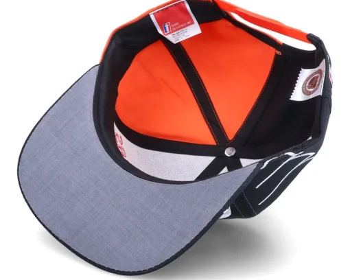 Snapback-Twins Enterprise Philadelphia Flyers Big Logo NHL Vintage Black/Orange Snapback -