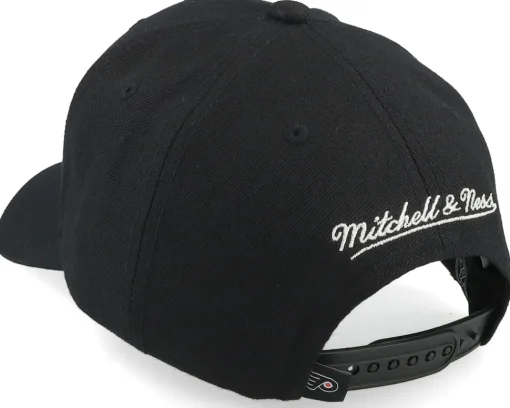 Sale Mitchell & Ness Philadelphia Flyers Neon Logo Pro Adjustable - Black