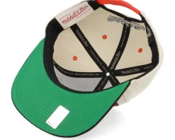Best Mitchell & Ness Philadelphia Flyers Pop Panel Off White/Black Snapback - Beige, Black
