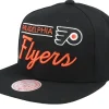 Clearance Mitchell & Ness Philadelphia Flyers Retro Lock Up Snapback - Black