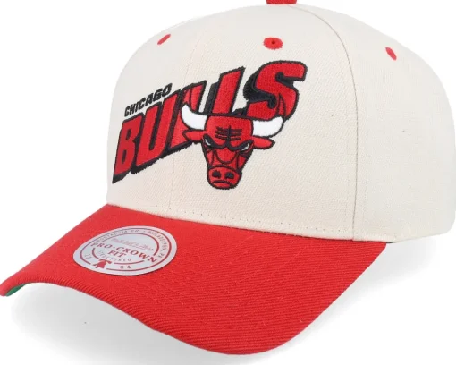 Adjustable-Mitchell & Ness Philadelphia Flyers Retro Type Pro Off White/Orange Adjustable - Beige