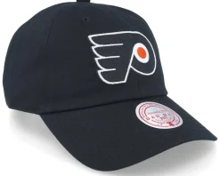 Sale Mitchell & Ness Philadelphia Flyers Team Ground 2.0 Black Dad Cap -