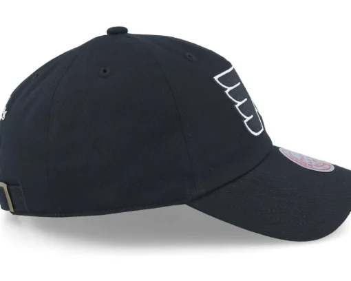 Sale Mitchell & Ness Philadelphia Flyers Team Ground 2.0 Black Dad Cap -