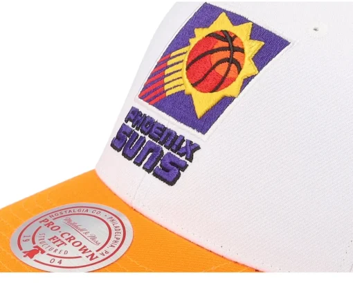 Online Mitchell & Ness Phoenix Suns Team 2 Tone 2.0 Pro /Orange Adjustable - White