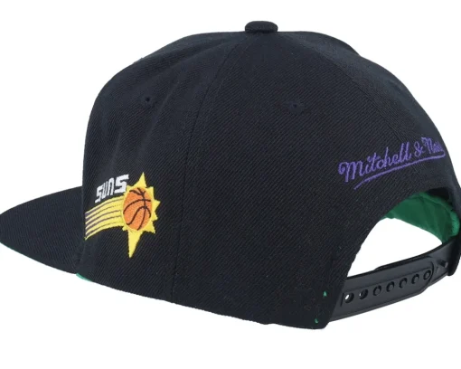 Snapback-Mitchell & Ness Phoenix Suns Triple Play Snapback - Black