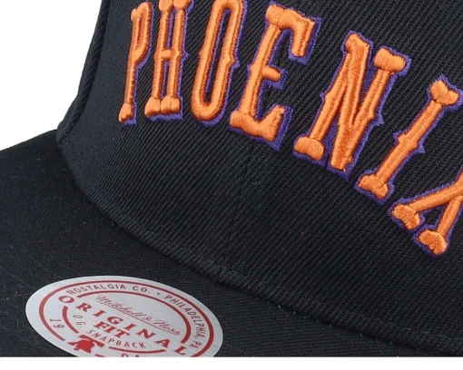 Snapback-Mitchell & Ness Phoenix Suns Triple Play Snapback - Black