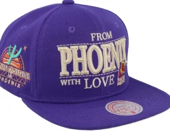 Snapback-Mitchell & Ness Phoenix Suns With Love Hwc Snapback - Purple