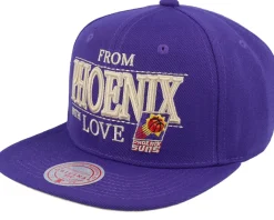 Snapback-Mitchell & Ness Phoenix Suns With Love Hwc Snapback - Purple