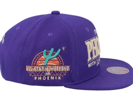 Snapback-Mitchell & Ness Phoenix Suns With Love Hwc Snapback - Purple