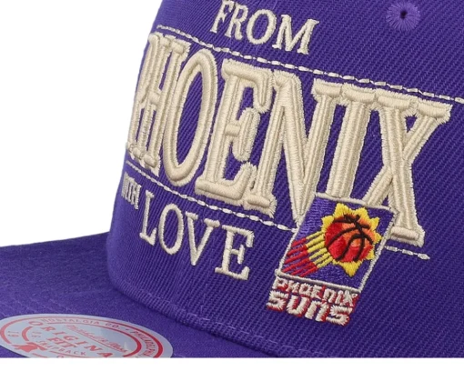 Snapback-Mitchell & Ness Phoenix Suns With Love Hwc Snapback - Purple