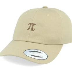 Dad Cap-Iconic Pi Archimedes Constant Khaki Dad Cap -