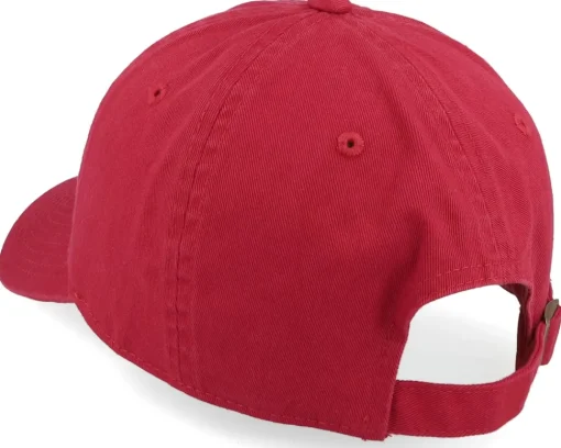 Dad Cap-American Needle Pickle Ball Ballpark Red Dad Cap -