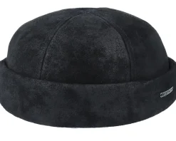 Docker-Stetson Pig Skin Black Docker -