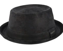 Best Stetson Pig Skin Black Pork Pie -