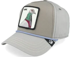 Adjustable-Goorin Bros. Pigeon 100 Twill A-Frame Adjustable - Grey