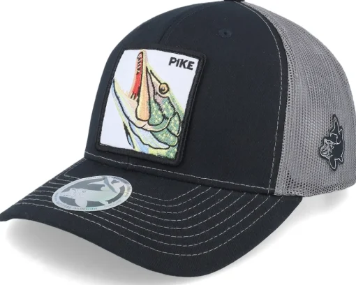 Trucker-Skillfish Pike Pro Fishing 112 Split /Charcoal Trucker - Black