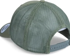 Trucker-Wild Spirit Pine Logo Patch Olive Trucker -