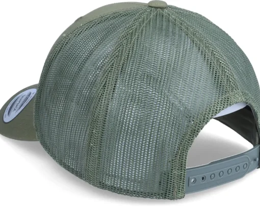 Trucker-Wild Spirit Pine Logo Patch Olive Trucker -