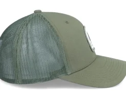 Trucker-Wild Spirit Pine Logo Patch Olive Trucker -