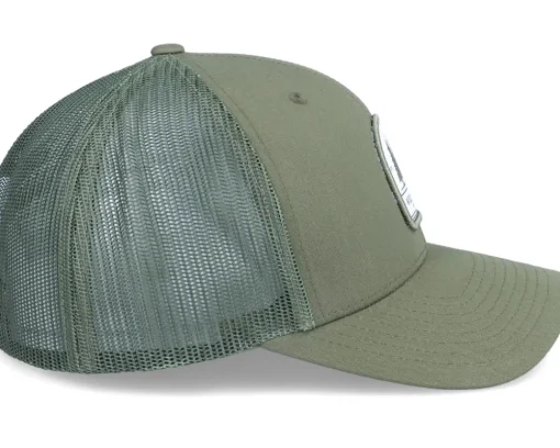 Trucker-Wild Spirit Pine Logo Patch Olive Trucker -