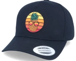 Adjustable-Iconic Pineapple Sunset Curved A-Frame Black Adjustable -