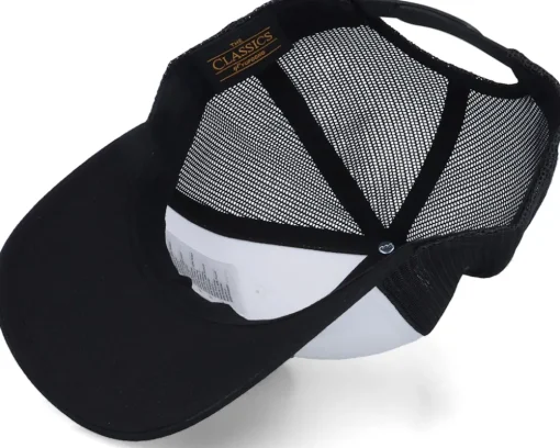 Trucker-Iconic Pineapple Sunset Retro Black/White Trucker -