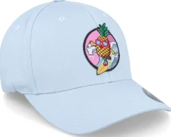 Clearance Iconic Pineapple Surfer Summer Carolina Blue Flexfit -