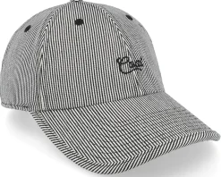 Sale Coal Pines Pinstripe White/Black Dad Cap -