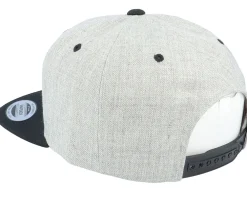 Snapback-Wild Spirit Pinetree Heather Grey/Black Snapback -