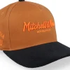Adjustable-Mitchell & Ness Pinscript Nostalgia Pro Crown Orange/Black A-Frame Adjustable -