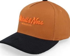 Adjustable-Mitchell & Ness Pinscript Nostalgia Pro Crown Orange/Black A-Frame Adjustable -