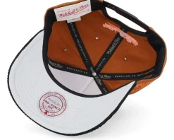 Adjustable-Mitchell & Ness Pinscript Nostalgia Pro Crown Orange/Black A-Frame Adjustable -