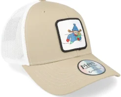 Trucker-Pippi Longstocking Pippi Mr Nilsson Snow Sand/White Trucker - Beige