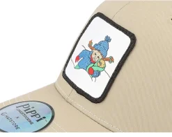 Trucker-Pippi Longstocking Pippi Mr Nilsson Snow Sand/White Trucker - Beige