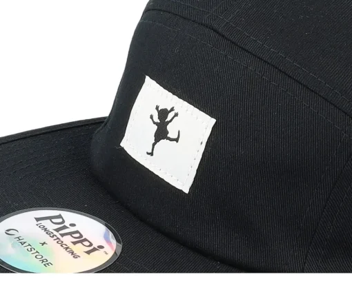 5-Panel-Pippi Longstocking Pippi Silhouette 5-Panel - Black