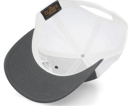 Trucker-Skillfish Piranha Skull Patch Charcoal /White Trucker - Grey