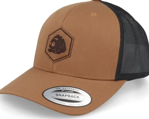 Trucker-Skillfish Piranha Skull Patch Charcoal /White Trucker - Grey