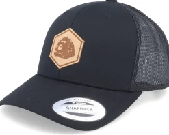 Trucker-Skillfish Piranha Skull Patch Charcoal /White Trucker - Grey