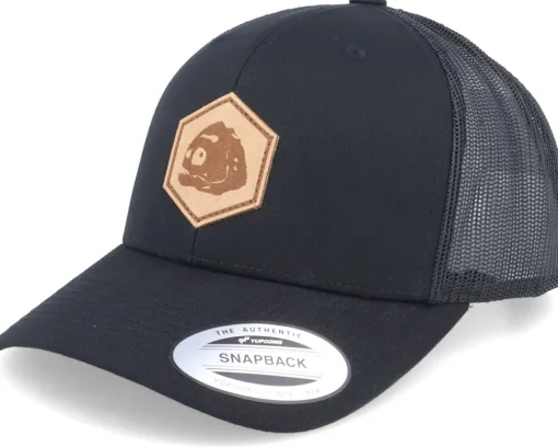Trucker-Skillfish Piranha Skull Patch Charcoal /White Trucker - Grey