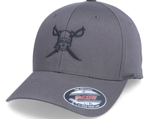 Flexfit-Iconic Pirate Logo Dark Grey Flexfit -